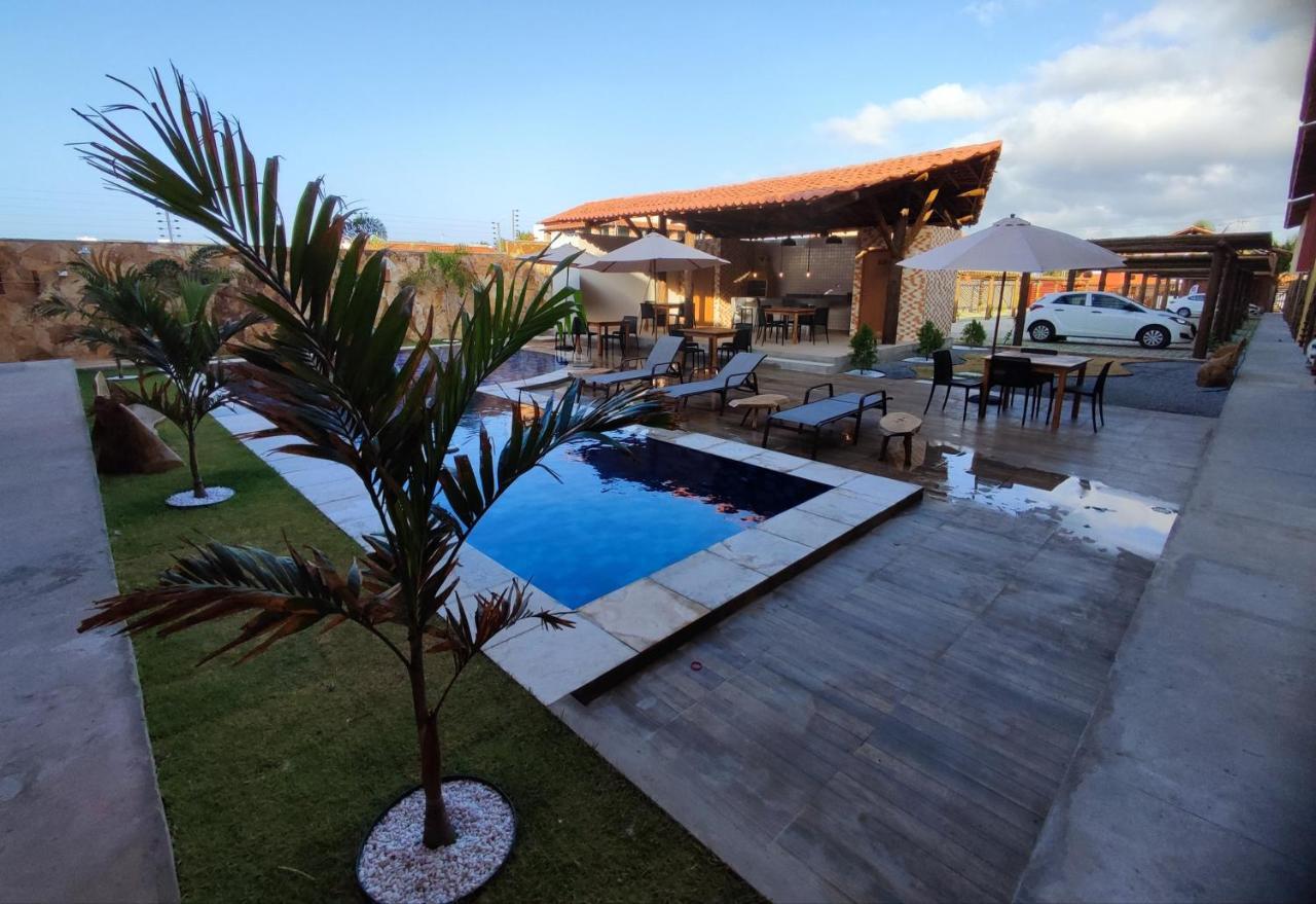 Casa Na Praia Com Piscina Luis Correia Exterior photo