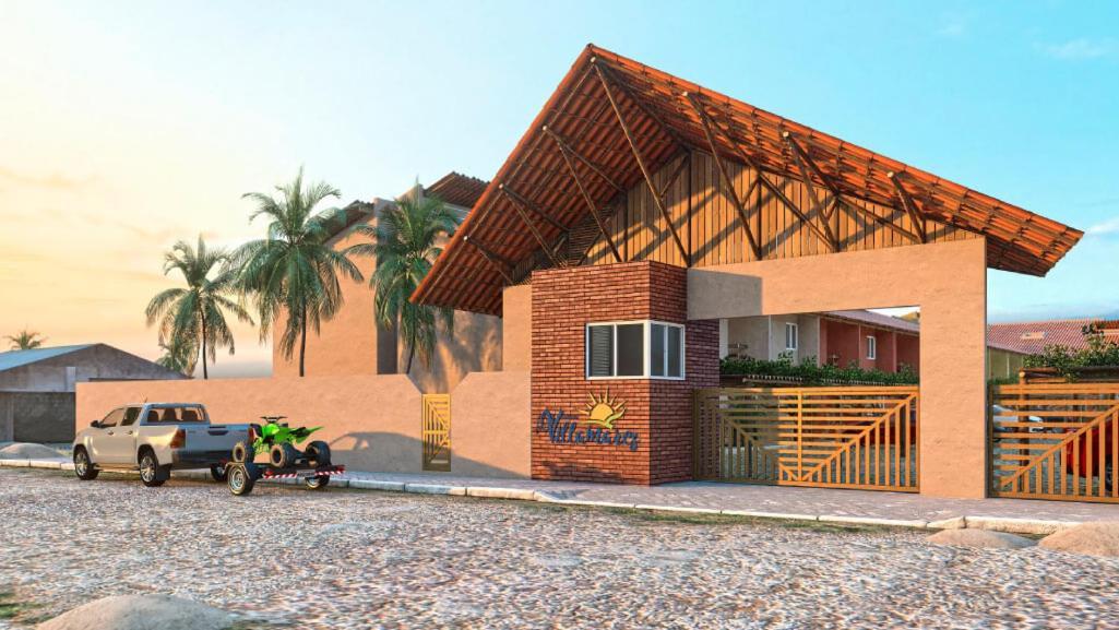 Casa Na Praia Com Piscina Luis Correia Exterior photo