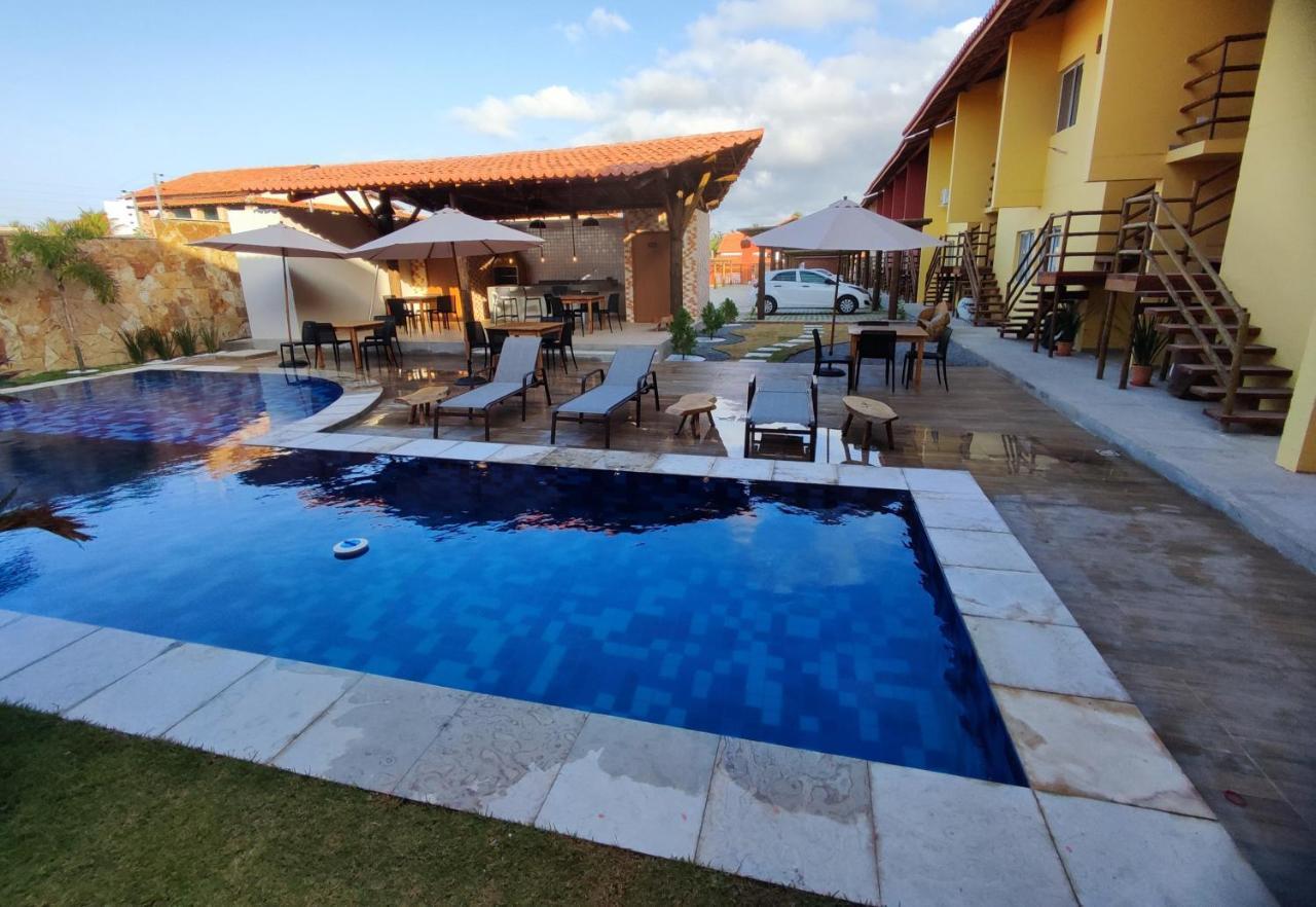 Casa Na Praia Com Piscina Luis Correia Exterior photo